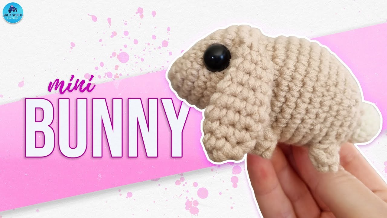 Sweet Mini Bunny | Easy crochet pattern & tutorial