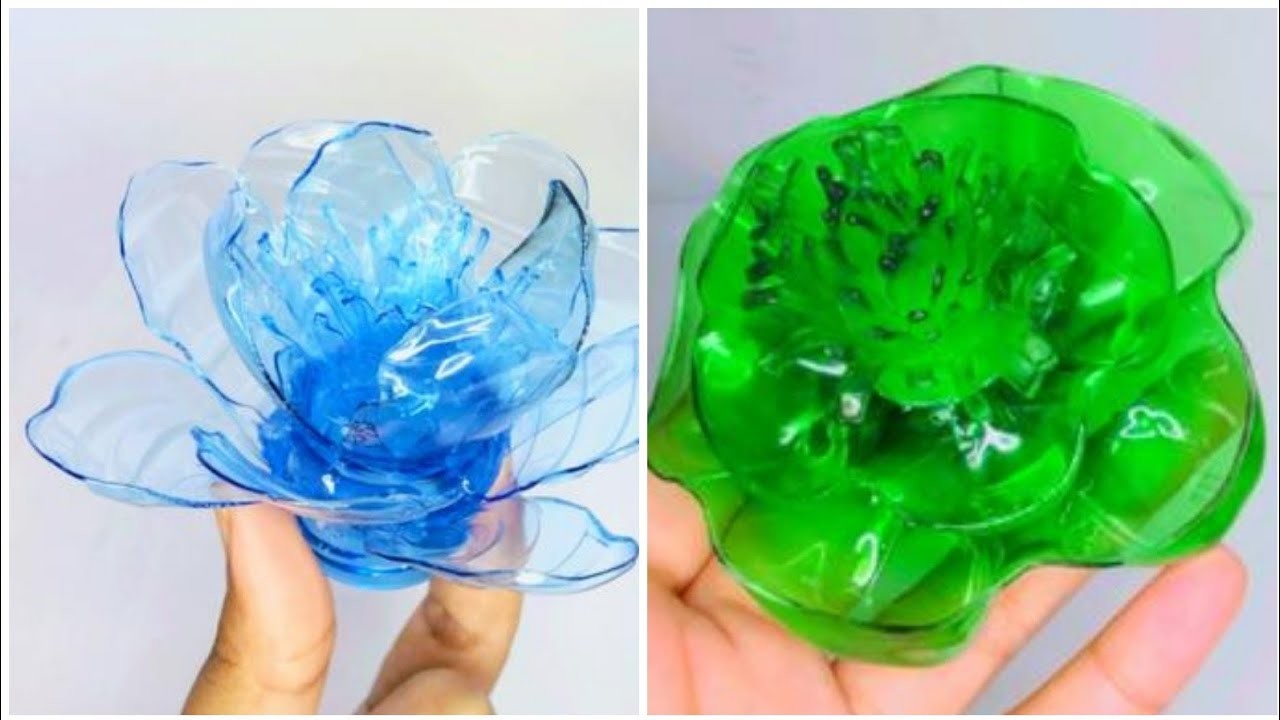 Top ideas making amazing plastic bottle flowers -handmade idea craft -flowers for vase flowers