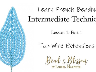 Top Wire Extensions | Learn French Beading: Intermediate Techniques - Lesson 1: Part 1