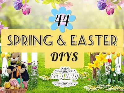 44 *HIGH-END* Easter & Spring DIY's | EASY & AFFORDABLE Decor 2023|Every Possible Theme