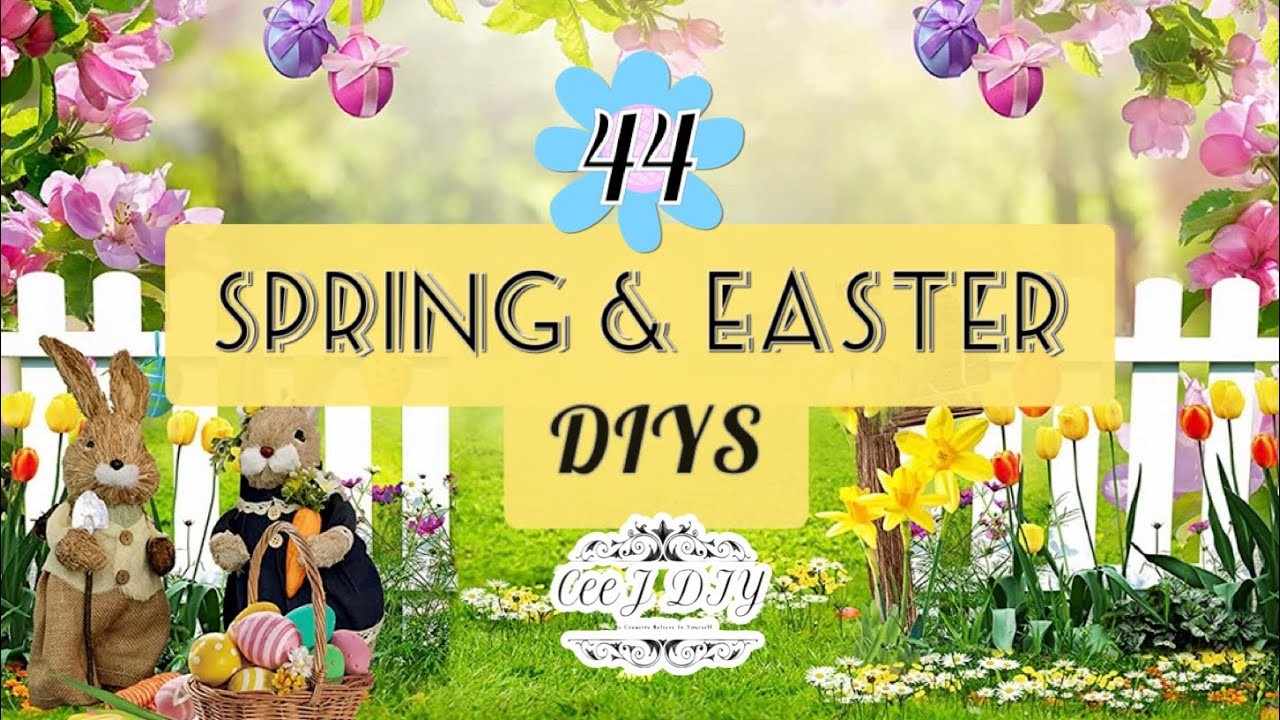 44 *HIGH-END* Easter & Spring DIY's | EASY & AFFORDABLE Decor 2023|Every Possible Theme