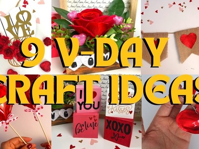 9 Valentines Day Craft Ideas 2023 | Dollar Tree Valentine's Day | VDay Decorations on Budget