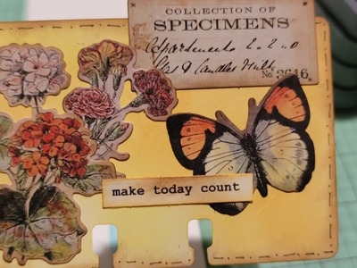 Altered Rolodex Cards Using Tim Holtz Distress Inks - Junk Journal with Me - Quick Journaling Makes