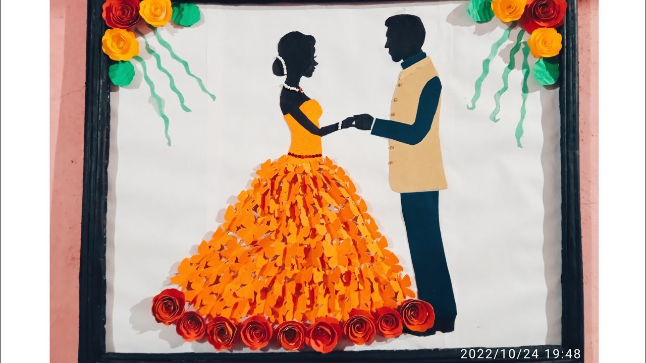Beautiful Paper Wedding Or Anniversary Gift Idea. Paper Butterfly wall Decor @RKSCREATIONWORLD
