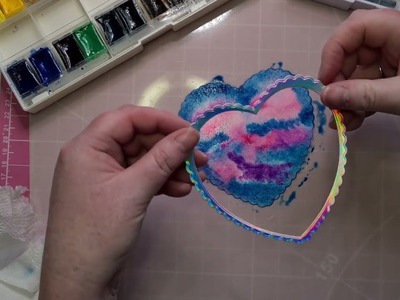 Craft with me as I make a Valentine Card for my hubby!  #pbcalphabet