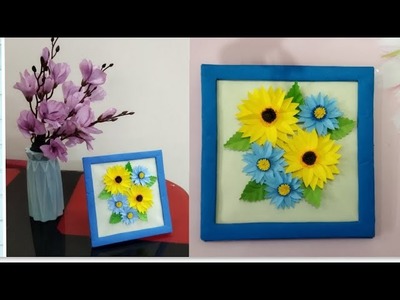 DIY Room Decor || Decorative Frame and Wall Hanging | Easy Paper Crafts