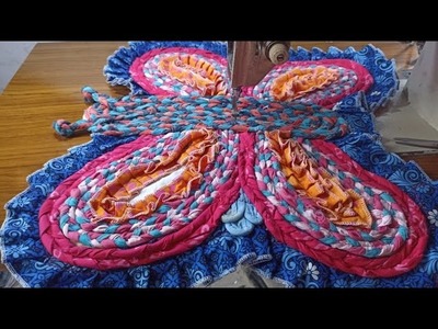 Diy sewing doormats at home from patchwork. Doormats desaign