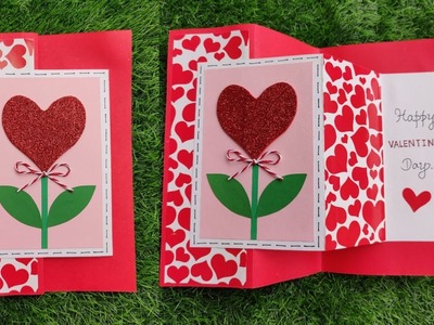 DIY Valentine's Day Card.How to make Valentine's Day Card.Valentine's Day Gift Ideas.Heart Love Card