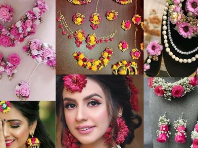 Flower Jewellery | Floral Jewellery for wedding | Bridal jewellery | Bride preparations