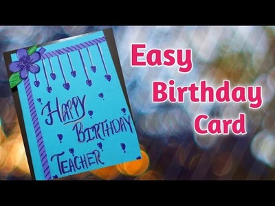 Happy Birthday Card | Easy Card for Birthday