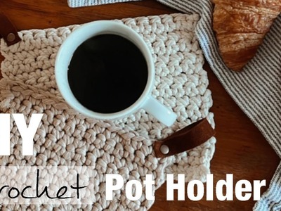 How to Crochet a Pot Holder with Simply Maggie