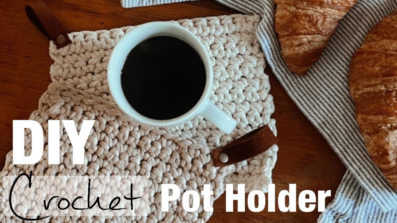 How to Crochet a Pot Holder with Simply Maggie