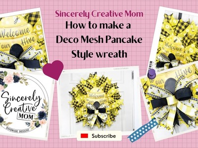 How to make a Deco Mesh wreath