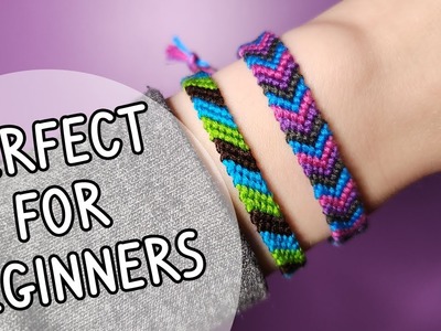 How to Make Friendship Bracelets | Beginner Friendship Bracelet Tutorial