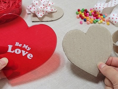 It's So Beautiful ! Super easy 3 ideas for Valentine's Day. Gift craft ideas. DIY Recycling