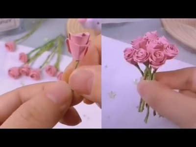Love is in the Air: Handmade Origami DIY Flower Bouquet for your loved ones | art X creativity