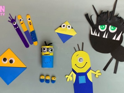 Minion Craft for Kids - Easy and Fun DIY Tutorial