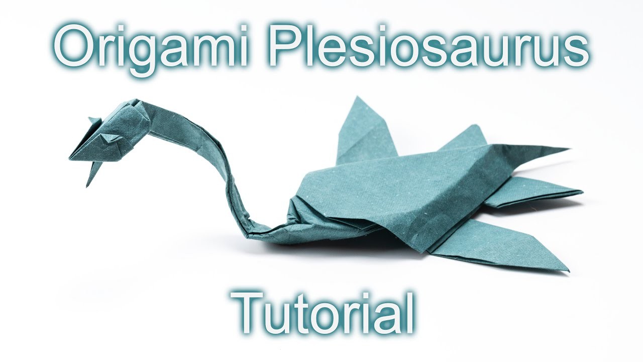 Origami Plesiosaurus Tutorial (Complex)