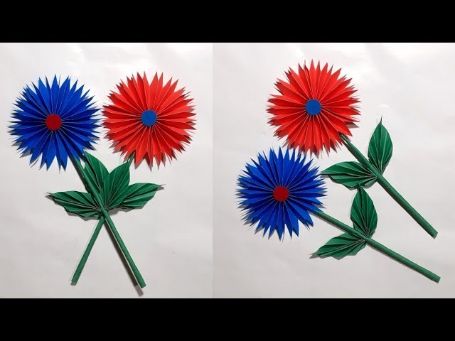 Paper Flower | How To Make Paper Flowers | DIY  Flowers | Paper Craft 2| Origami | Project work