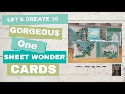 ????Ten Gorgeous Dandy Design One Sheet Wonder Cards
