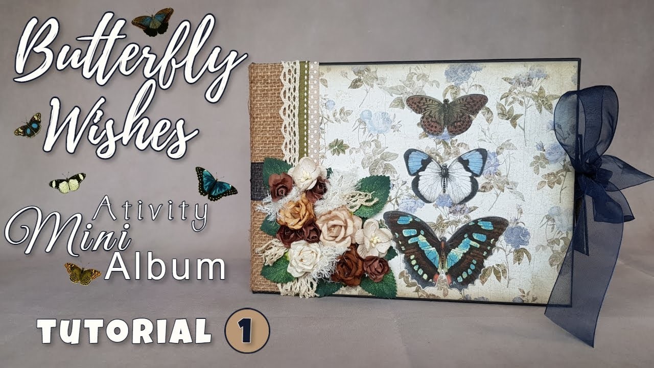 Tutorial 1 Butterfly Wishes Mini Album Walkthrough ( UHK GALLERY winter in avonlea )