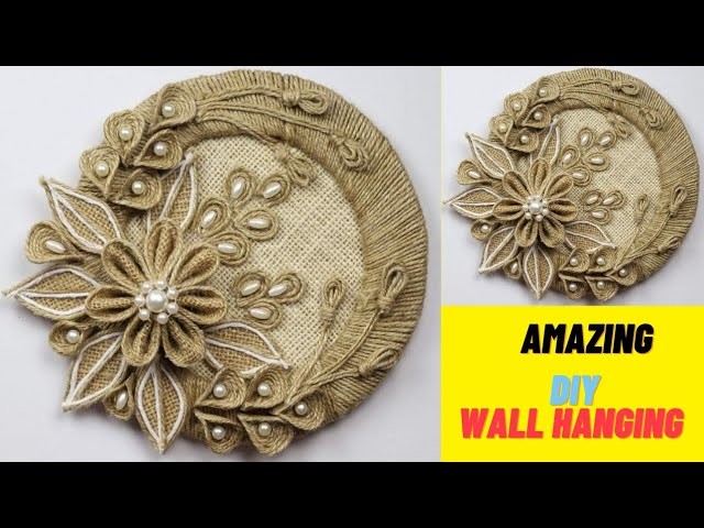 Wall Hanging Craft Ideas | DIY Home Decor | Jute Craft Ideas | Home Decorating Ideas Handmade | DIY