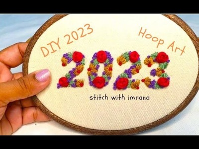 2023 Embroidery Pattern ||  Embroidery for beginners