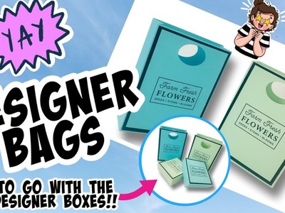 ABSOLUTELY STUNNINGLY EASY! diy designer bag in minutes!