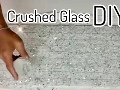 Amazing DIY ???? See How I Used Crushed Glass Easy To Make Retro Lighting Home Decor 2023