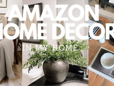 AMAZON HOME DECOR MUST HAVES *UPDATE* | Amazon Home Decor Haul & Tour 2023 | Amazon Home Decor 2023