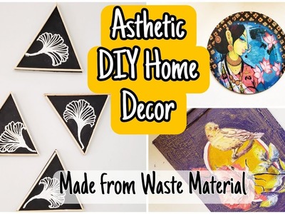 #asthetic #wallhanging #diy Incredible Home Decor DIY ideas | Wall Hanging with New Craft Hacks
