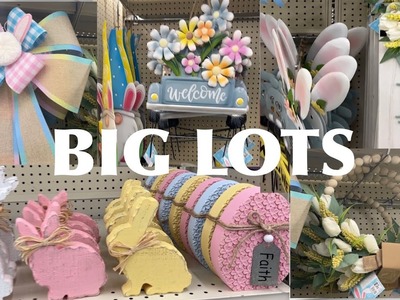 BRAND NEW BIG LOTS SPRING. EASTER HOME DECOR | BROWSE WITH ME | STORE WALKTHROUGH #easter