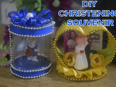 DIY CHRISTENING. WEDDING SOUVENIR IDEAS MADE OF SOFTDRINKS BOTTLE