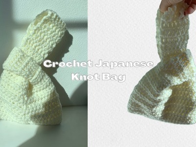 DIY Crochet Japanese Knot Bag Tutorial ???????? Easy Beginner Friendly