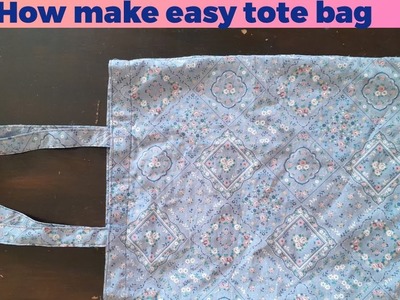 DIY tote bag.Easy version.sew a Classic French seam.Beginner friendly #bags #bagmaking #totebag