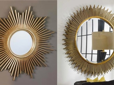 DIY Wall Mirror Décor Ideas | Gold Mirror Decor At Home