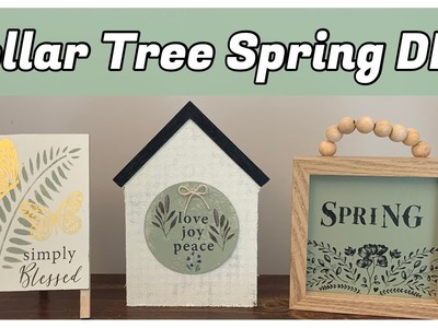 Dollar Tree DIY | Dollar Tree Spring 2023 | DIY Farmhouse Decor | DIY Home Decor | Spring DIY Crafts
