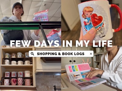 FEW DAYS IN MY LIFE | Spend Cozy Sunday With Me, Book Log New Pages, Errands, Dollar Tree Shopping