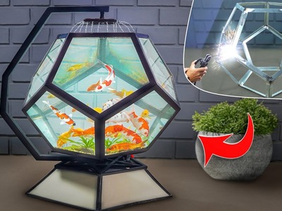 Guinness record-The biggest DIY ball aquarium | Aquarium decor ideas