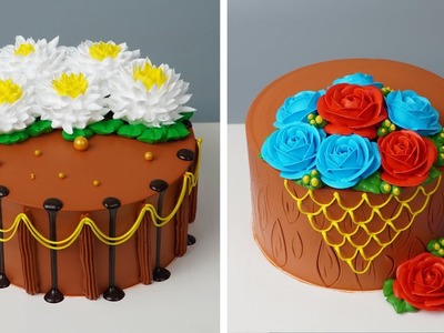 How to Make Chocolate Cake Decorating Recipes ❤️ Oddly Satisfying Chocolate Cake ❤️ Cake Making #75