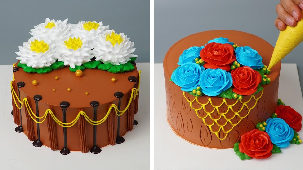 How to Make Chocolate Cake Decorating Recipes ❤️ Oddly Satisfying Chocolate Cake ❤️ Cake Making #75