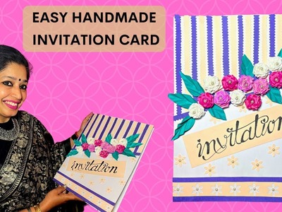 HOW TO MAKE INVITATION CARD | GREETING CARD | ASAN INVITATION CARD | EASY GREETING CARD IDEAS