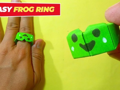 How To Make Origami Frog Rings - Hello Origami Lover