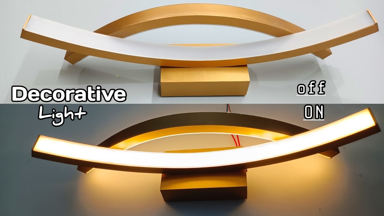 How to Make Wall Light Decoration Ideas Modern LED Wall Lamp #affordable #cutatoz