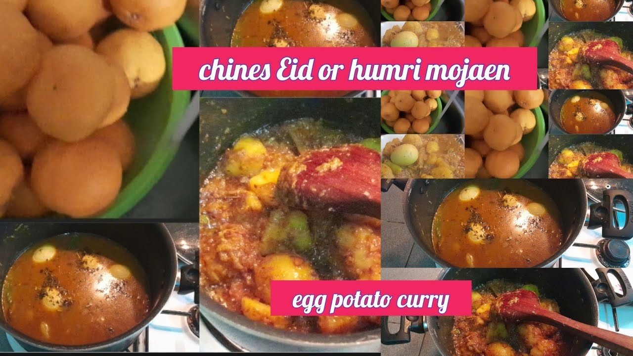 I made Aloo Egg Salan in my mother's style.chines Eid or humri mojen.egg patoto curry.desifood119
