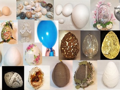 Kilka porad z czego i jak robić wielkanocne jajka​ - Pomysły Plastyczne - DiY