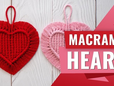 Macrame Heart Keychain Tutorial | Macrame Heart DIY | Macrame Heart Pattern