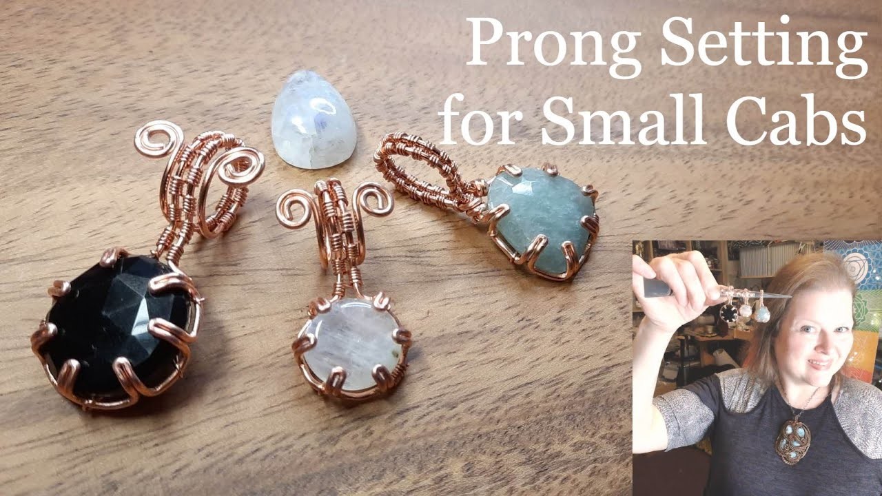 Making Wire Jewellery Masterclass: Prong Set Small Cabochons with Jem Hawkes