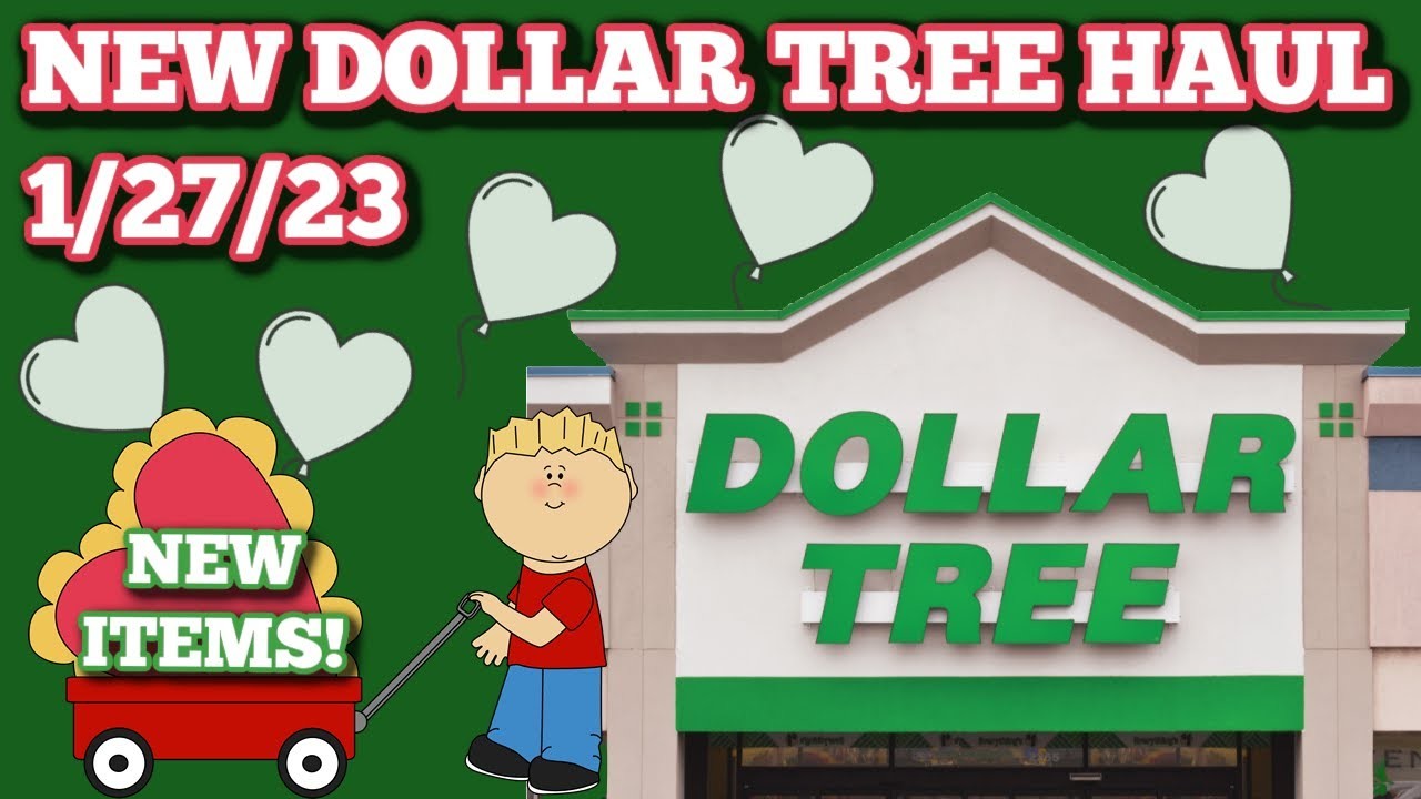NEW DOLLAR TREE HAUL ???? 1.27.23. NEW ITEMS