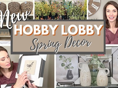 NEW HOBBY LOBBY 2023 SPRING SHOP + SPRING COLLECTIONS | SHOP WITH ME AND HAUL | DECORATING IDEAS